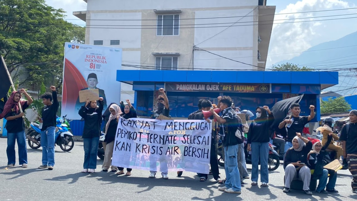 GAMHAS Minta Pemerintah Kota Ternate Serius Tangani Krisis Air Bersih di Kota Ternate